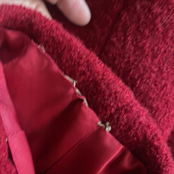 Vintage 30's Lord + Taylor/Saks Fifth Avenue wool maxi coat women's 14-16 - Picture 16 of 16